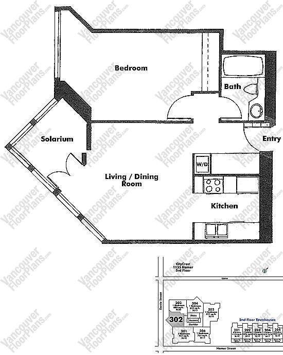 Floor Plan 902 1155 Homer