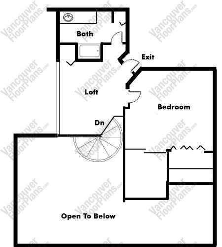 Floor Plan 1601 3760 Albert Street