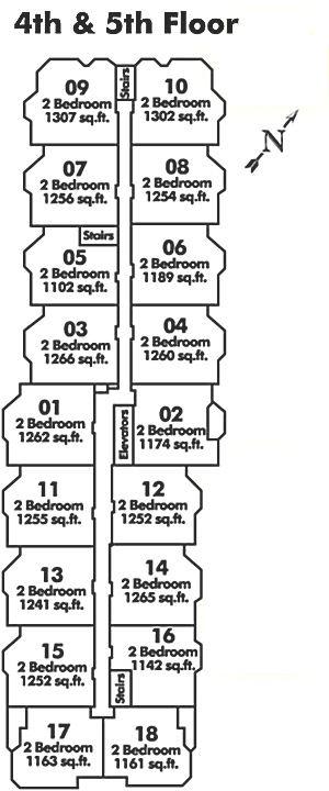 417 518 Moberly Road, Vancouver, BC Floor Plate