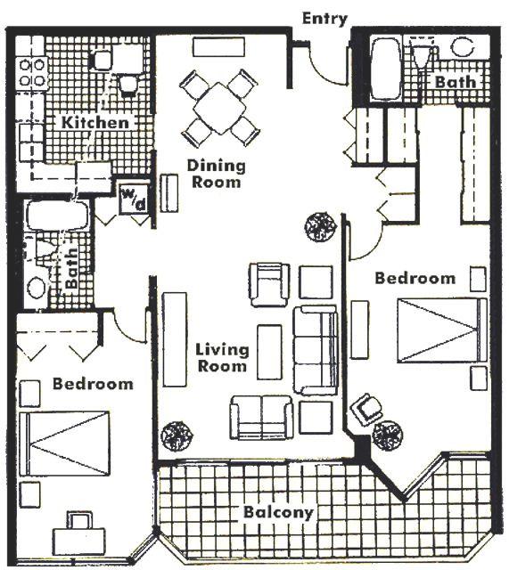 417 518 Moberly Road, Vancouver, BC Floor Plan