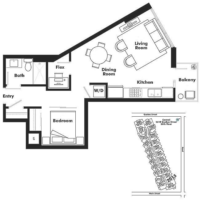 2015 1618 QUEBEC STREET, Vancouver, BC Floor Plan