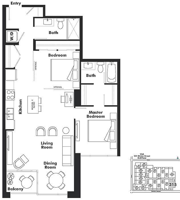 315 221 UNION STREET, Vancouver, BC Floor Plan