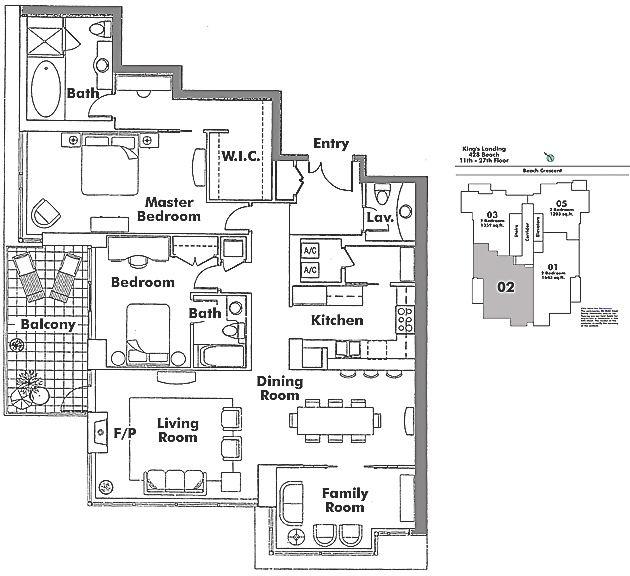 2002 1515 HOMER MEWS, Vancouver, BC Floor Plan